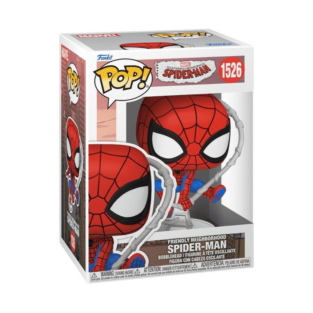 Funko POP! Marvel Friendly Neighborhood Spider-Man Figure #1526!